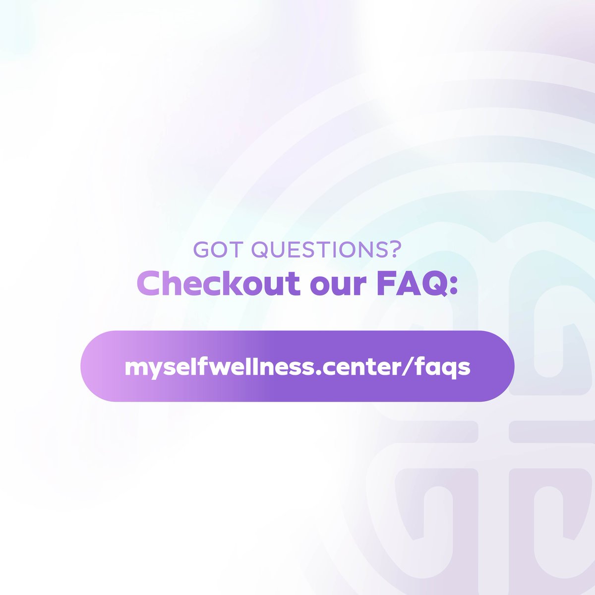 myselfwellness1's tweet photo. With Ketamine treatment being a newer therapy for anxiety, depression, and PTSD, it’s normal to have questions.

We’ve curated a page full of all our most frequently asked questions to put your mind at ease.

You can find all of the answers here 
👉https://t.co/XFeK1nx8r7 https://t.co/GYuXs2LVnF