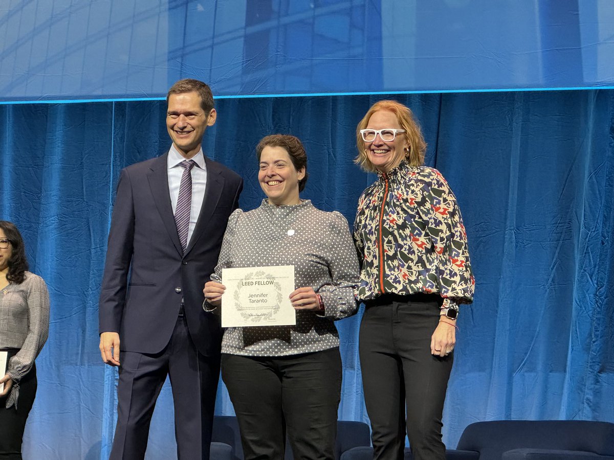 I received my #LEEDFellow designation at <a href="/Greenbuild/">Greenbuild</a> this morning. I’m honored to be congratulated onstage by my dear friend, <a href="/BuiltEnvPlus/">Built Environment Plus</a> founding member, <a href="/GBCI/">Green Business Certification Inc.</a> board chair, <a href="/Greenquoi/">Jackie Henke</a>, alongside long-time friend, Peter Templeton.

I am so grateful to be part of this community.