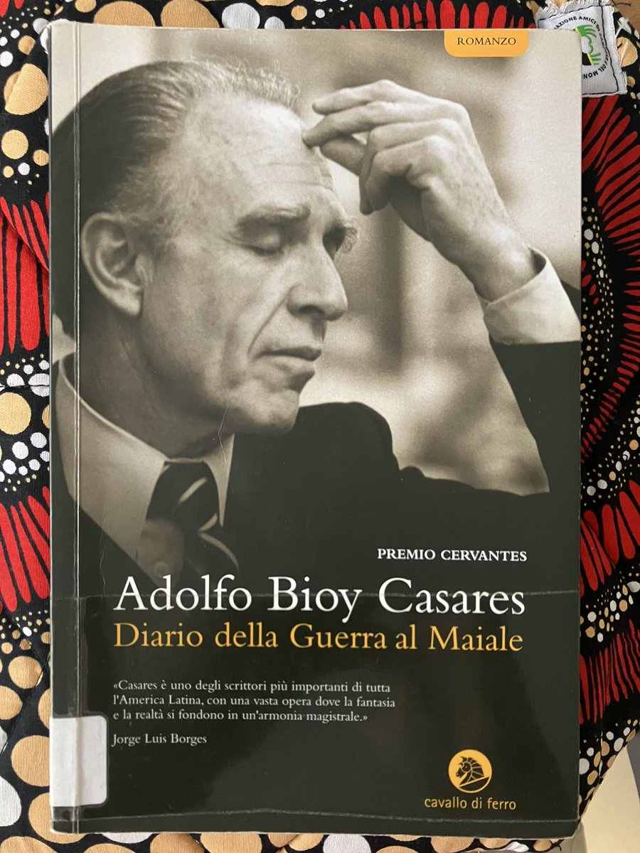 RenataABruschi's tweet photo. Per chi segue le letture ad alta voce dedicate a opere letterarie argentine, ecco qui il nome del prossimo autore: Adolfo #BioyCasares 
Sabato 30 settembre in 🇮🇹
Domenica 1ottobre in 🇦🇷 https://t.co/JcDUWLPuOy