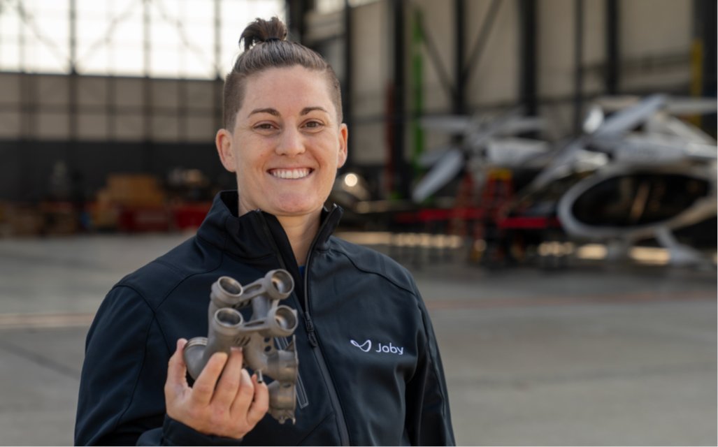 Drexel Materials (@drexelmaterials) on Twitter photo Alum Katie Jo Sunday (PhD '17) was recognized in an <a href="/eVTOLInsights/">eVTOL Insights</a> special report on inspirational women working in advanced air mobility for her work as Additive Manufacturing Lead @JobyAviation
Congratulations, Katie Jo! Image: Eric Adams Alum Katie Jo Sunday (PhD '17) was recognized in an <a href="/eVTOLInsights/">eVTOL Insights</a> special report on inspirational women working in advanced air mobility for her work as Additive Manufacturing Lead @JobyAviation
Congratulations, Katie Jo! Image: Eric Adams