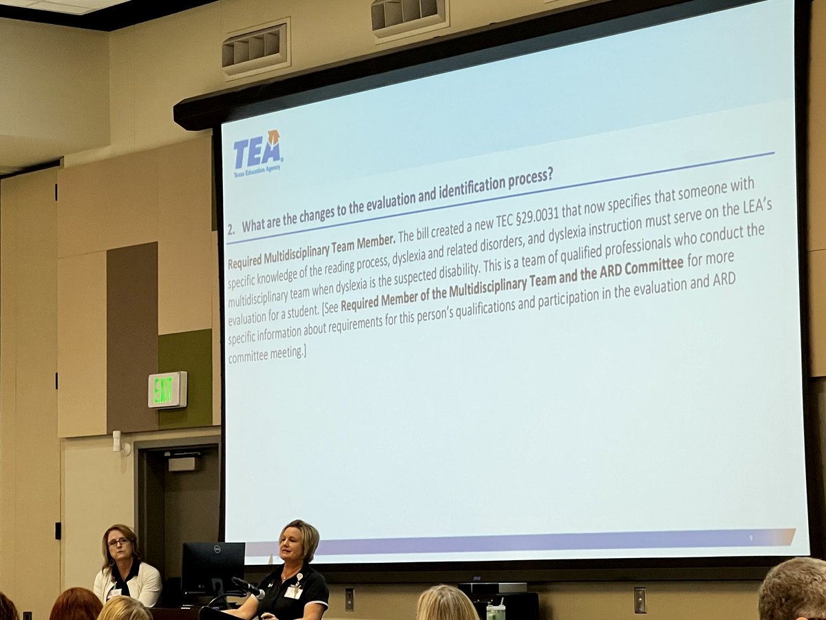 Attending an informative Section 504 training today with Region 4. Enjoying learning about all the new laws and updates!