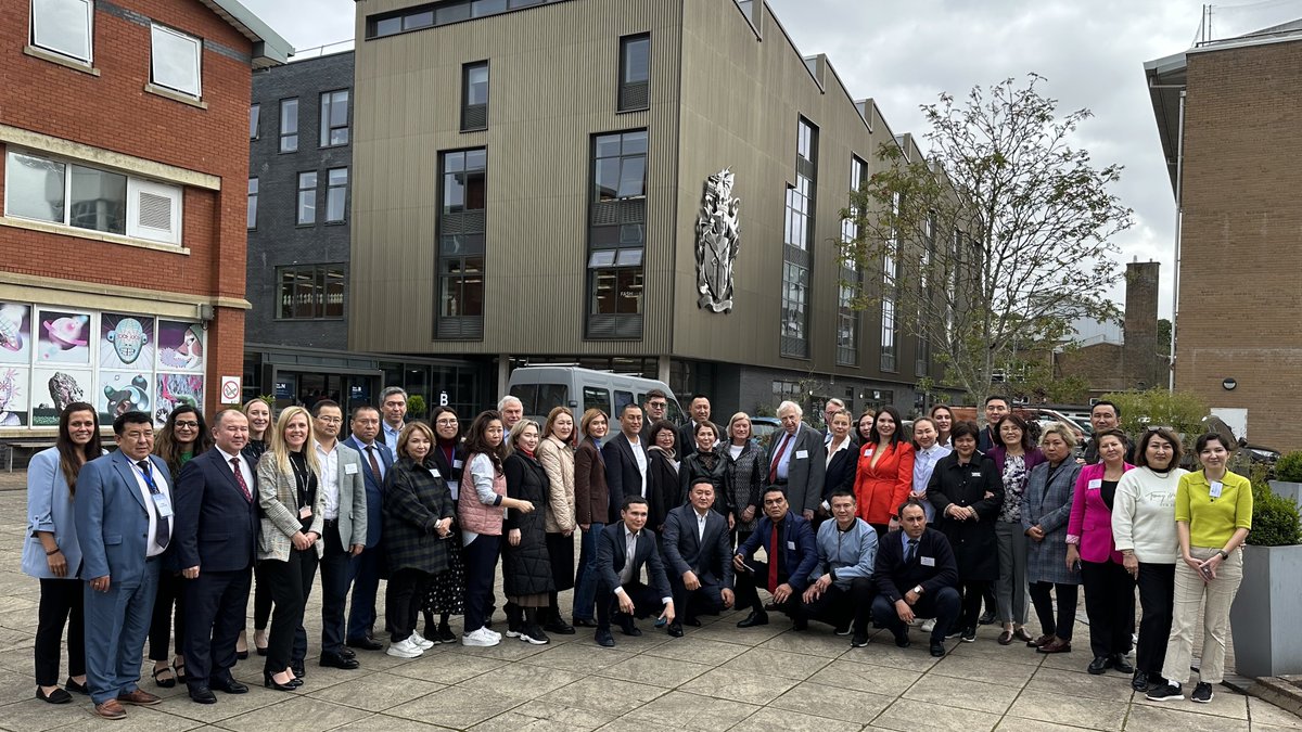 Today, we've hosted a group of 39 Rectors &amp; Vice-Rectors from 22 universities across Kazakhstan on a study visit to the UK. 

Cardiff Met is one of three UK universities hosting the delegation, part of the Professional Development Programme for Higher Education Leaders 2023.