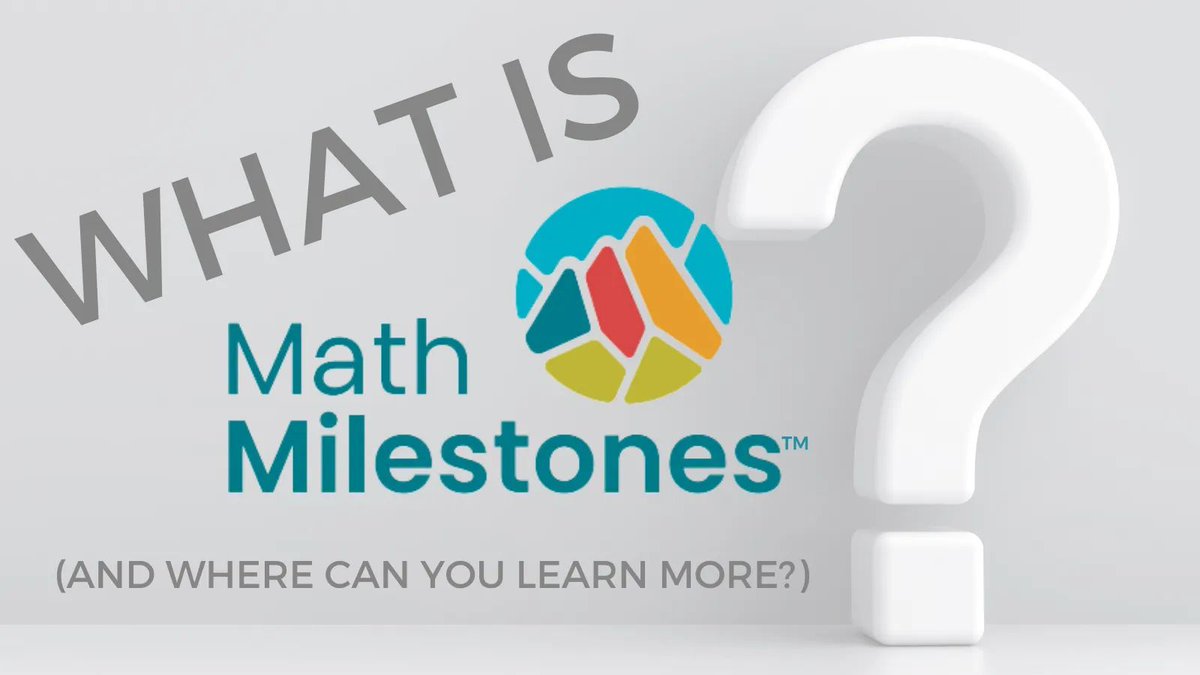 learnwithSAP's tweet photo. Math Milestones™ shows the mathematics of each grade level (K-8) as a set of tasks that fit on ONE page. Each grade’s tasks are a visualization of the grade-level standards in the language of teachers &amp; students. Find grids,  teacher notes, and handouts:
https://t.co/Ccb6RNrIQt https://t.co/ybeeoLB2rr
