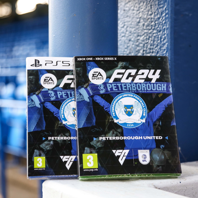 To celebrate the launch of @EASPORTSFC #FC24 tomorrow, we're giving away two unique Peterborough United copies for Xbox and PlayStation. 🎮 Make sure you're following us, and like and share this post. #pufc