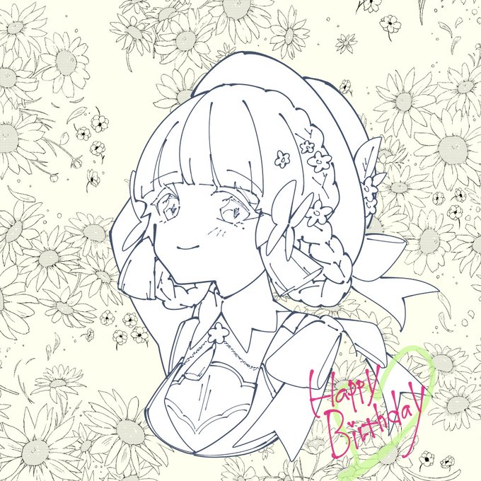 「神里綾華生誕祭2023」 illustration images(Latest))