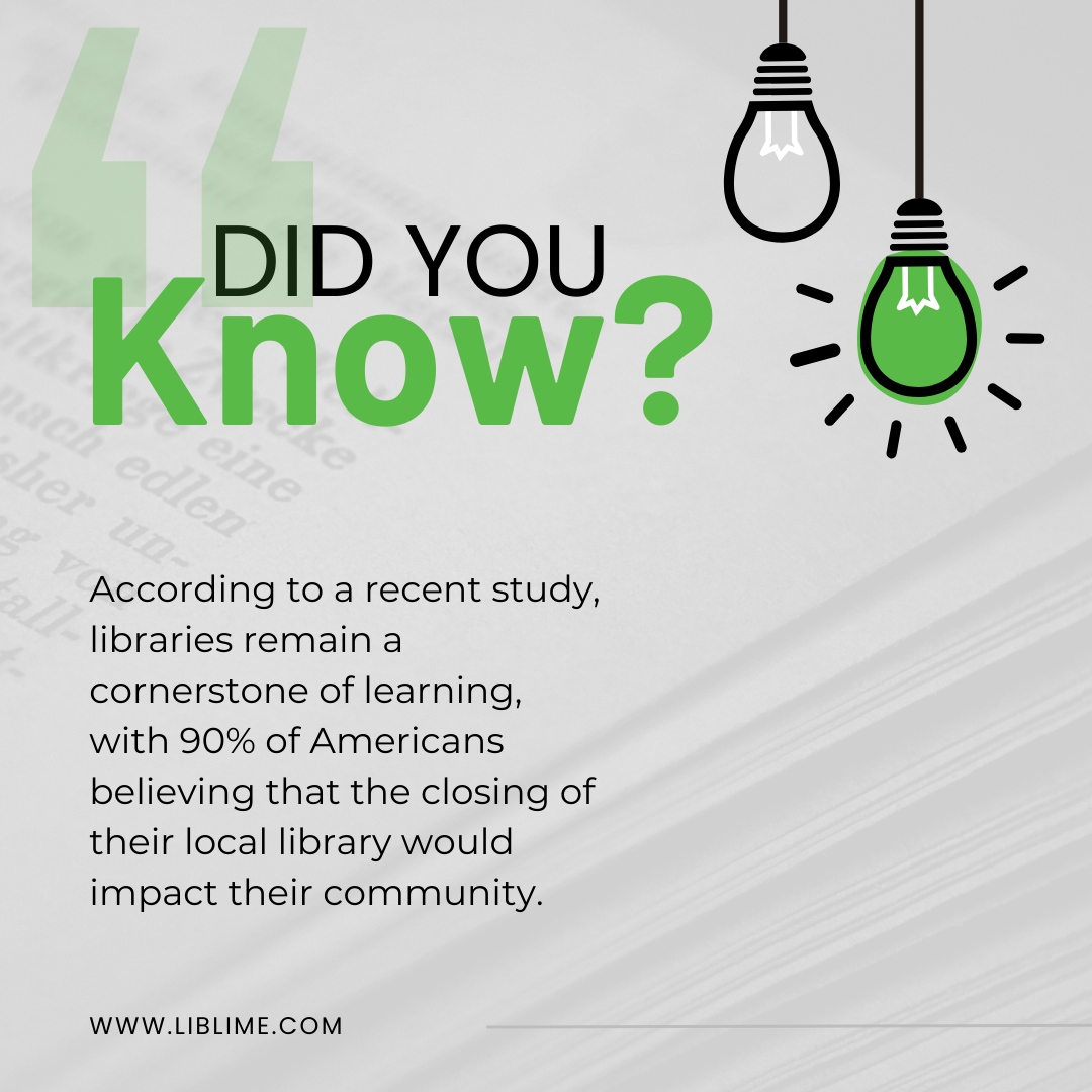 LibLime's tweet image. Libraries are more than just buildings; they&apos;re vital threads that weave through our communities. Together, let&apos;s celebrate the power of these spaces that unite and enrich us. 📚🌟 #LibraryStrong #CommunityConnections