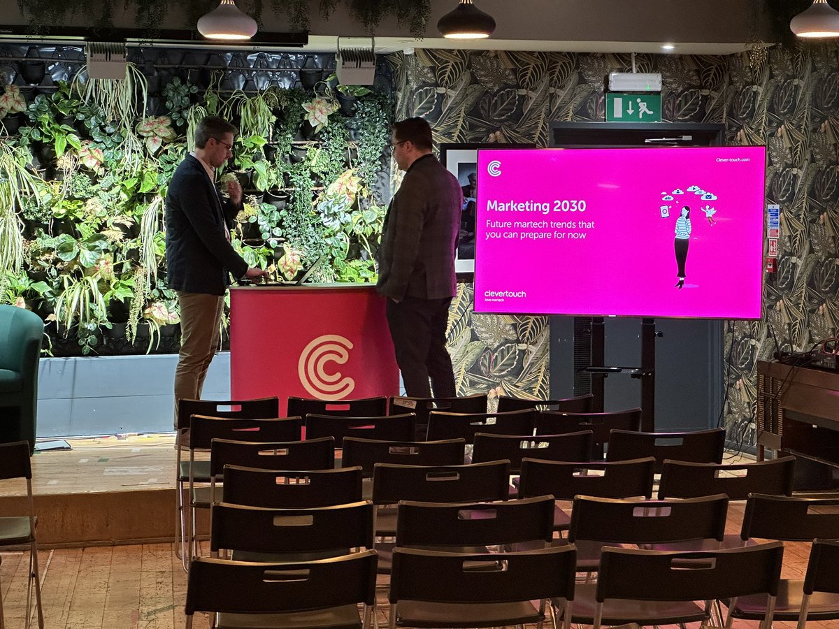 Here to learn and probably freak out 😂 <a href="/Clevertouch/">Clevertouch Consulting</a>