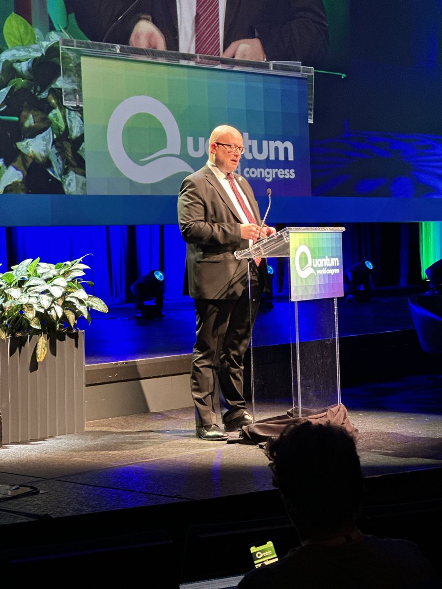 Quantum World Congress (@qwcevent) on Twitter photo First, Ambassador Mikko Hautala talked about Finland's commitment to #quantum development. From <a href="/meetIQM/">IQM Quantum Computers</a>, <a href="/BlueFors_Ltd/">Bluefors</a>, <a href="/SemiqonTech/">Semiqon Tech</a>, and <a href="/QuantrolOx/">QuantrolOx</a> to <a href="/VexlumLtd/">Vexlum Ltd</a>, <a href="/modulight/">Modulight Corporation</a>, and <a href="/quanscient/">Quanscient</a>, it's hard to overstate just how important Finland is to the global quantum ecosystem. First, Ambassador Mikko Hautala talked about Finland's commitment to #quantum development. From <a href="/meetIQM/">IQM Quantum Computers</a>, <a href="/BlueFors_Ltd/">Bluefors</a>, <a href="/SemiqonTech/">Semiqon Tech</a>, and <a href="/QuantrolOx/">QuantrolOx</a> to <a href="/VexlumLtd/">Vexlum Ltd</a>, <a href="/modulight/">Modulight Corporation</a>, and <a href="/quanscient/">Quanscient</a>, it's hard to overstate just how important Finland is to the global quantum ecosystem.