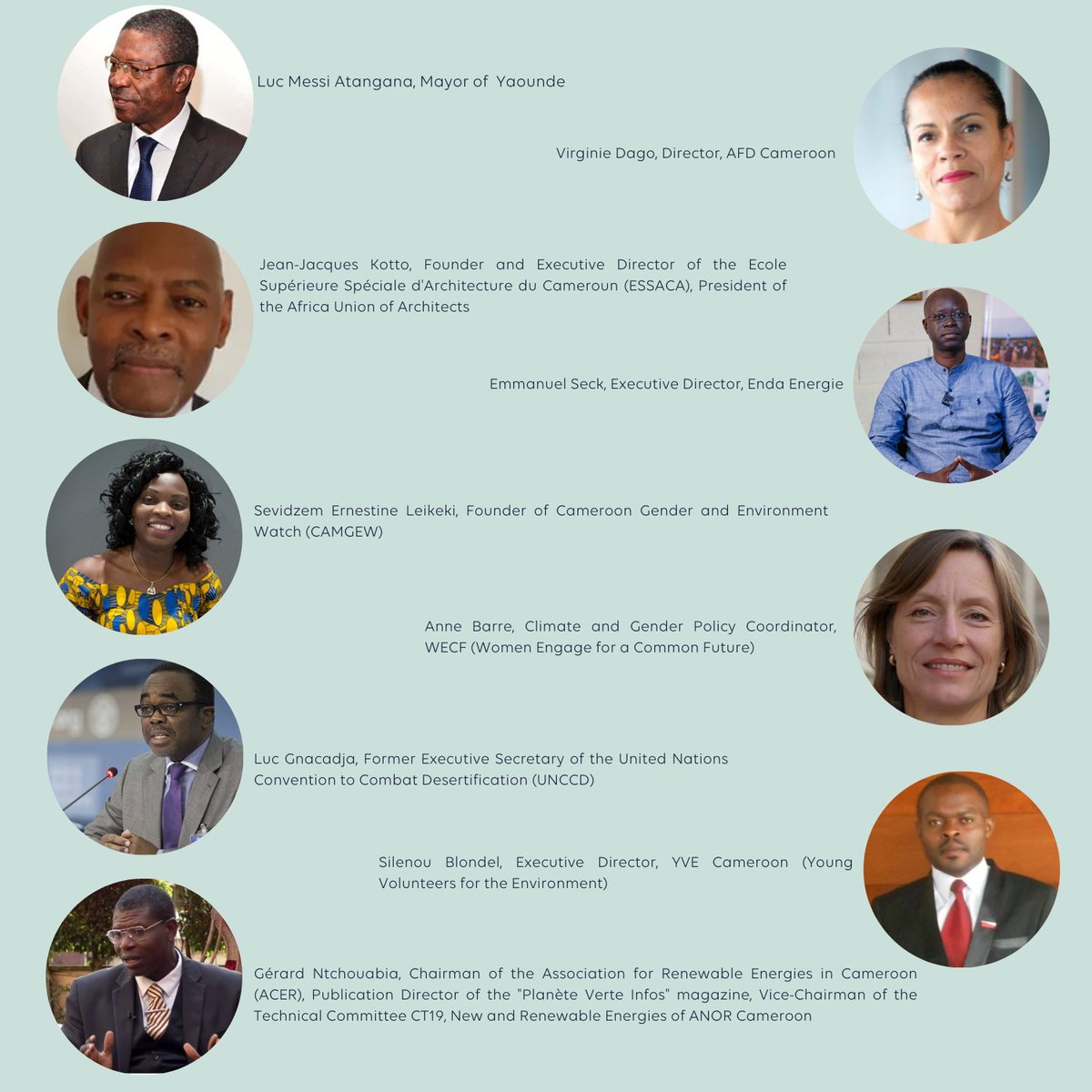 📣The Climate Chance Conference Africa 2023 #CCCA2023 will bring together a large range of non-state actors on the African continent : representatives of local governments, businesses, organised civil society and actors in the field, around the issue of sustainable, accessible