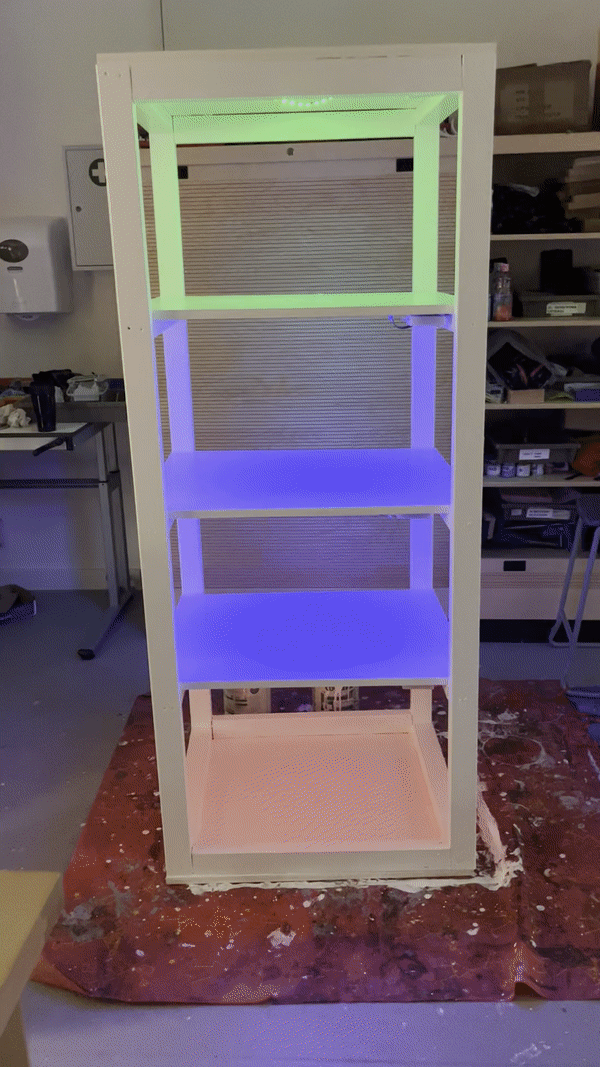 CedarbankSchool's tweet photo. Rural Skills pupils constructed an indoor plant growing plant form to allow us to experiment with the colour spectrum of light and find out the best light frequencies for plants to grow. #learningforsustainability @RHSSchools https://t.co/daNbg5C2x3