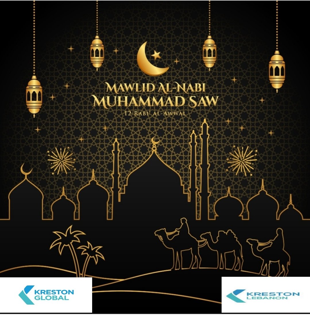 KrestonLebanon's tweet photo. On the beautiful occasion of Mawlid Al Nabi, Kreston Lebanon wishes the spirit of this day brings peace and health to all people everywhere.

#KrestonLebanon #KrestonGlobal #Lebanon #ProphetMuhammadBirthday https://t.co/e6iva3OWCh