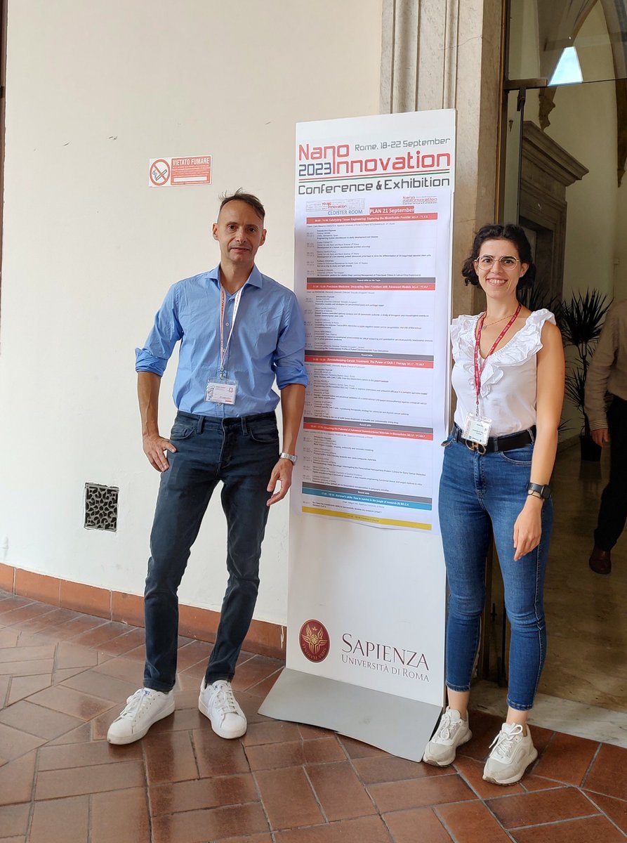 Mauro Nascimben introduced advanced techniques for virtual screening in chemoinformatics at the NanoInnovation Conference in Rome (20-22.09) during the session chaired by Prof. Lia Rimondini. @UniAvogadro was also presented by Prof. Andrea Cochis and PhD student Farah Daou. 🧪