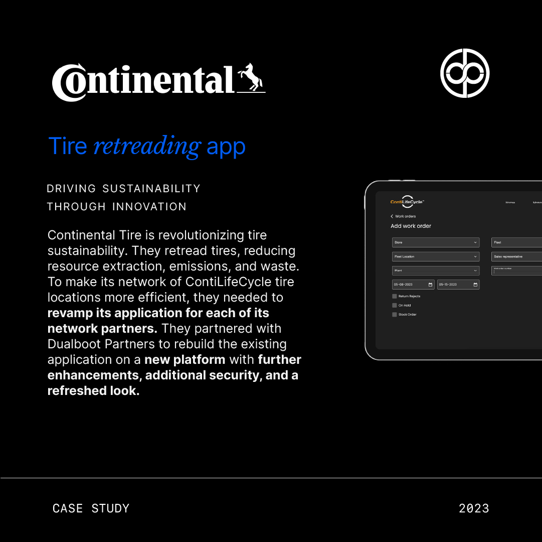 dualboot_ptrs's tweet image. 🤝 We partnered with @continentaltire to help them revamp their ContiLifeCycle app, adding efficiency, security, and a user-friendly design. 

🚀 Dive into our case study and envision your own success story: lnkd.in/gppMqWWg

#DualbootPartners #SoftwareDevelopment