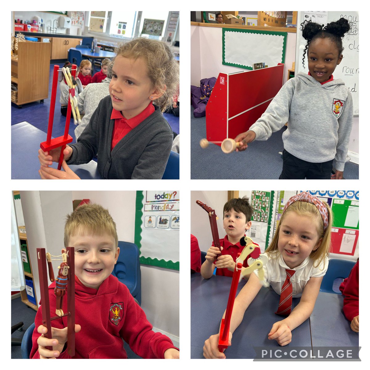 MidCalder_PS's tweet image. P2 have been learning all about toys and enjoyed our visit from West Lothian Museum Service. We played with toys from the 1960’s and thought about what materials they were made from and how they are different from the toys we play with today! #MCPSP2
