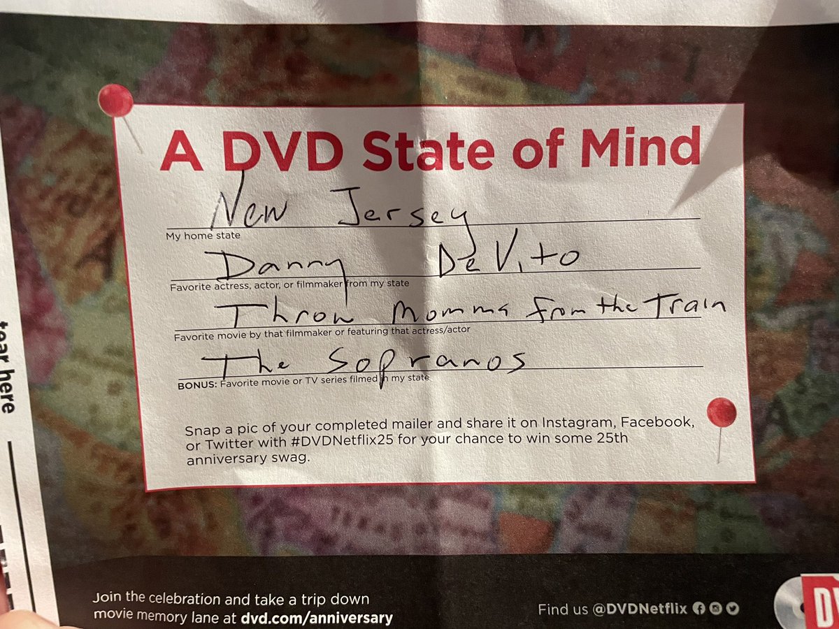 Thanks Netflix ! #DVDNetflix25