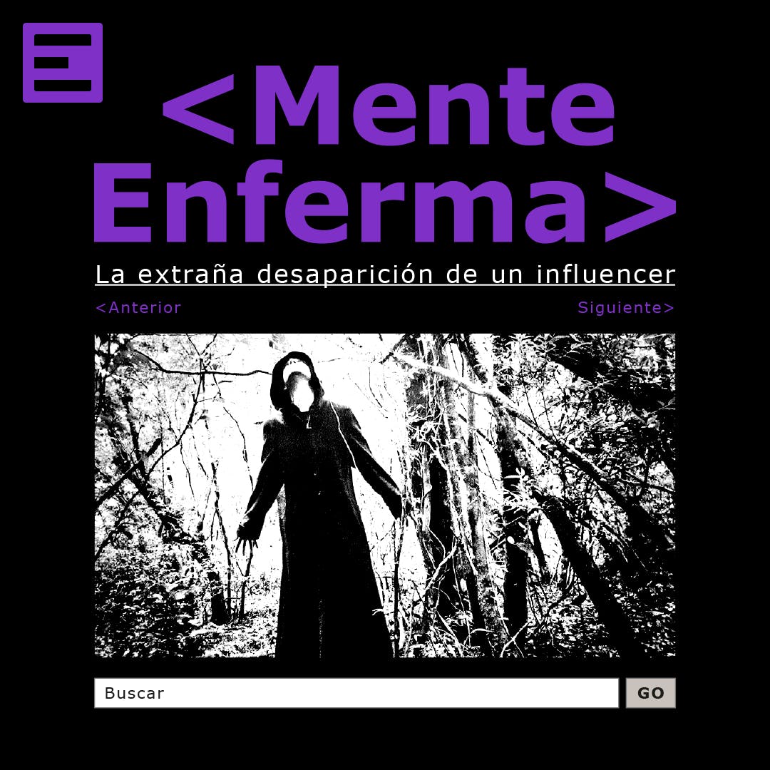 El 28 de septiembre de 2017, Sebastián Álvarez, más conocido como #MenteEnferma, desapareció en Curiñanco. La incógnita de su paradero continúa hasta hoy.

En este podcast, repasamos la historia de una de las primeras celebridades de internet en Chile: tinyurl.com/25bhtu2y