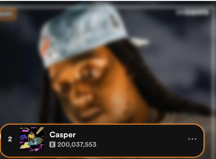 Patekyrn's tweet photo. #YRNTakeoff's "Casper" has now surpassed over 200 Milli streams on Spotify!
#LastRocket๐ https://t.co/ORnuG2ENx6