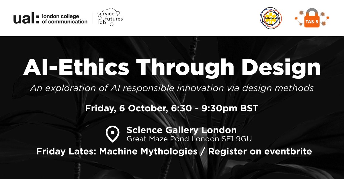 Friday Lates: Machine Mythologies
london.sciencegallery.com/sgl-events/fri…