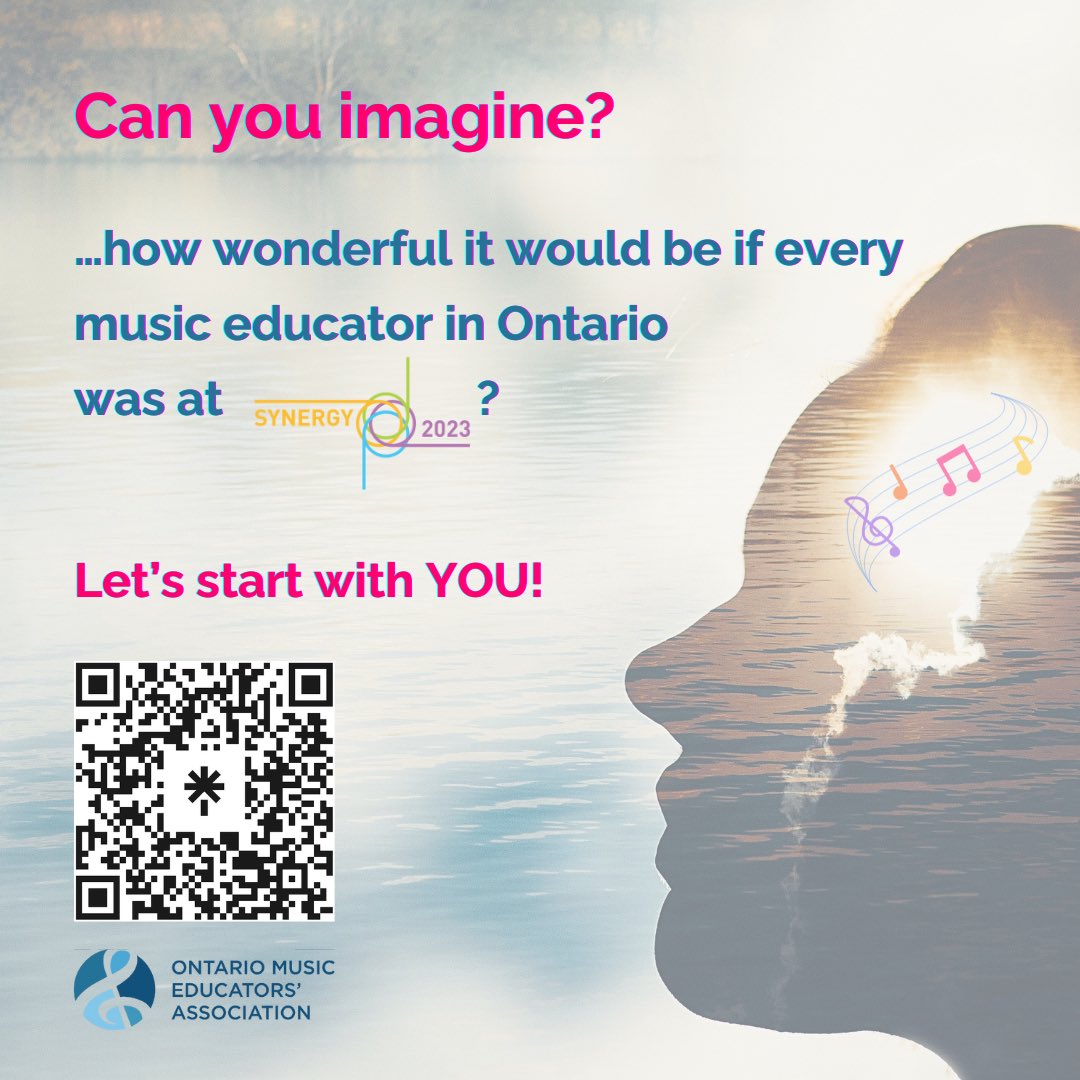 Can you imagine if every music educator came together in one place? #omeasynergy23  #opentheconvo