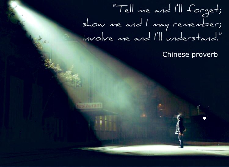 AbbasBilgrami21's tweet image. Tell me &amp;amp; I’ll forget, show me and I may remember, involve me and I’ll understand - chinese wisdom

#involve