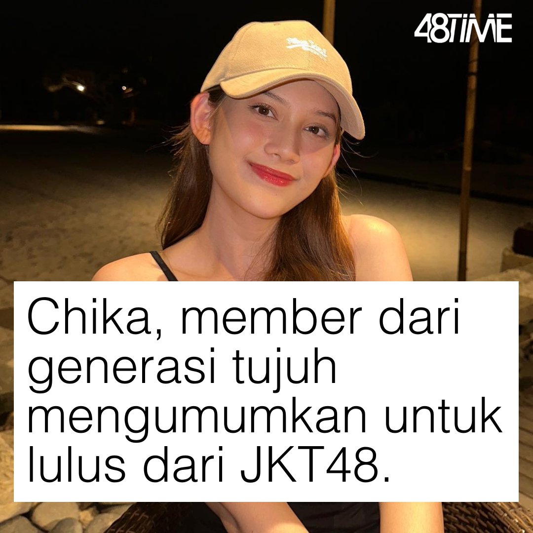 Yessica Tamara, member dari generasi 7 mengumumkan untuk lulus dari JKT48

#AturanAntiCintaJKT48
