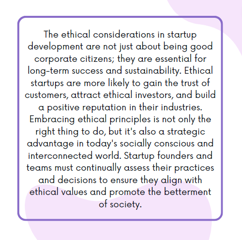 AgilityVenture's tweet photo. The world of startups is synonymous with innovation, rapid growth, and disruptive ideas. While these traits drive the entrepreneurial spirit, they also bring forth a series of ethical challenges.
Navigating the Startup World: Ethical Considerations in Startup Development: https://t.co/Mr46UhPCX5