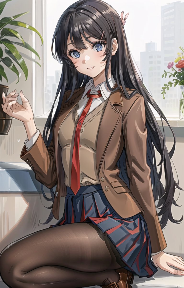 penginFan's tweet photo. #アニメ #絵柄好みって人にフォローされたい #秋の創作クラ���タフォロー祭り 

青春ブタ野郎はバニーガール先輩の夢を見ない
桜島麻衣
制服姿 https://t.co/ddPP9jFCcr