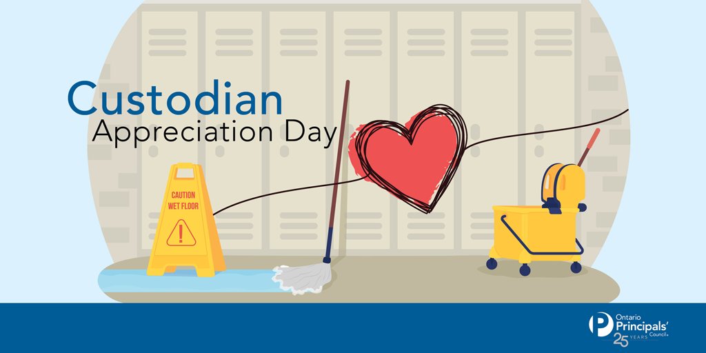 Custodians help keep our schools clean and safe. They are trusted adults for our students. On Custodian Appreciation Day we thank you for your contributions to our school communities.