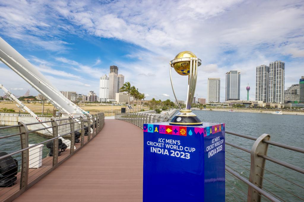 The ICC Men's Cricket World Cup Trophy Tour had a grand time exploring iconic places in Colombo, Sri Lanka! 🇱🇰 

#CWC23 #TrophyTour