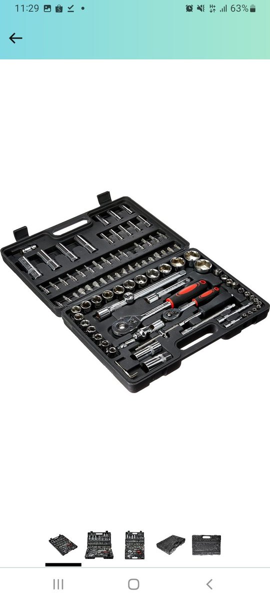 TudoComDescont's tweet image. 💥Kit Jogo De Chaves Catraca Soquete Reversível Com 94 Peças

✅️ preço pra hoje R$199,90

📢📢amzn.to/454Asq4

#querocomprar #compreaqui #desconto #anúncio #publi #divulgação #amazon #tabarato
#ferramenta