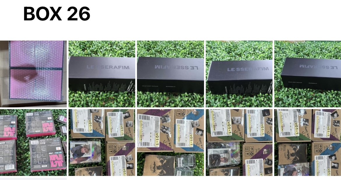 BOX 26 💜
ETA: 3rd-4th week of October

 #7WithYouPHUpdates