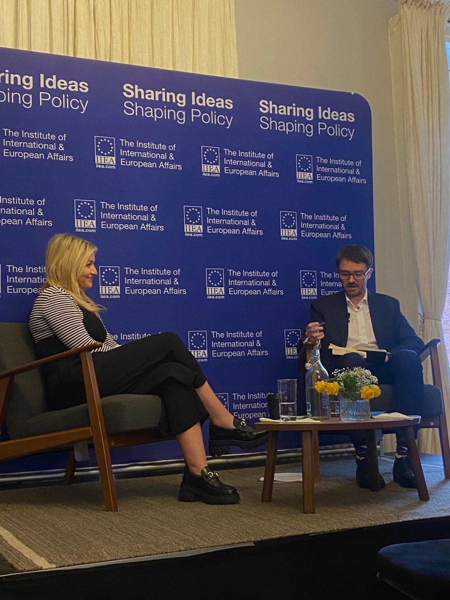 Our colleagues <a href="/rlascully/">Órla Scully</a> and @KilienOdonnell attended the <a href="/iiea/">IIEA</a>'s riveting #discussion with Aoife Moore on her new book, "The Long Game: Inside Sinn Féin"  🇮🇪

Thanks for facilitating such valuable insights 📖💡