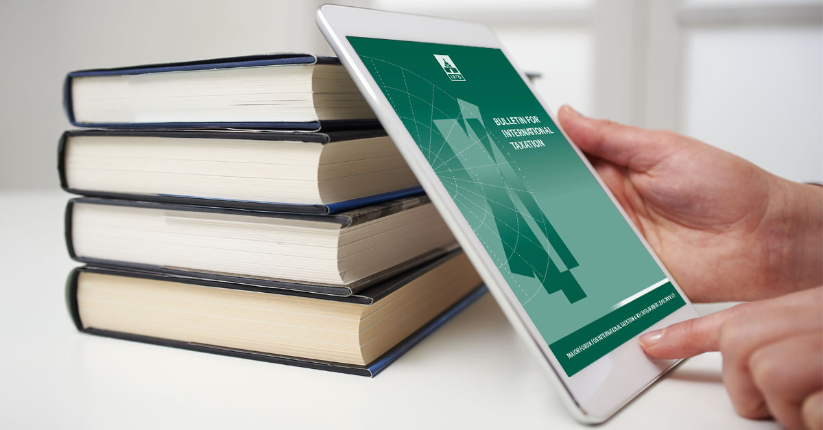 Congratulations to Błażej Kuźniacki, winner of the IFA Mitchell B. Carroll Prize for his outstanding Bulletin for Intl. Taxation article on Beneficial Ownership in Intl. Taxation &amp; Biosemantics.

Download the article for free: link.ibfd.org/468Dsmq

#TaxationExcellence