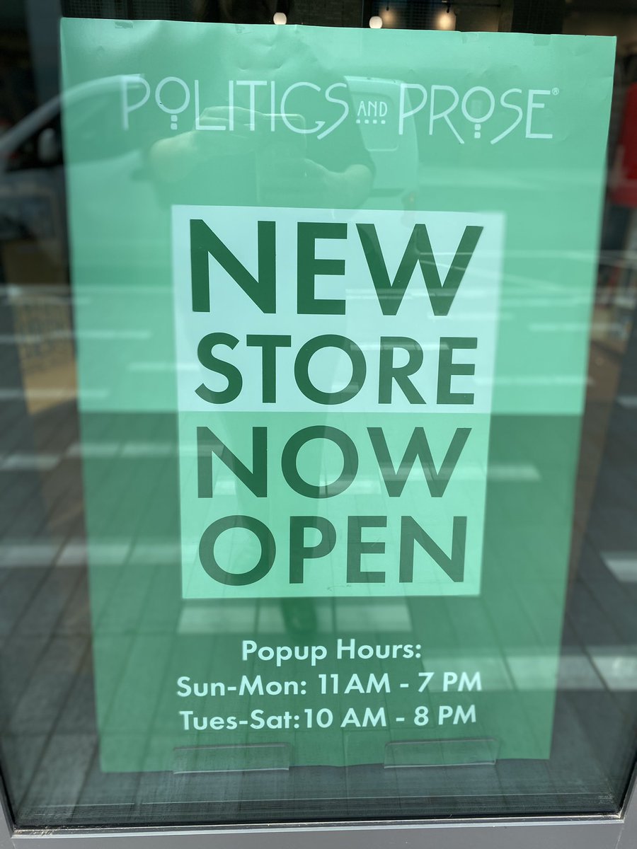 Hey <a href="/PoPville/">PoPville</a> 
Look what re-opened at #thewharf today!
New location on Water Street across from <a href="/arenastage/">Arena Stage</a> !