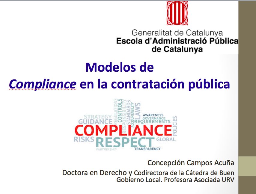 mccamposacunha's tweet photo. #ComplianceContratación
Gracias a la @eapccat por la invitación al Seminario de Contratación Pública para hablar sobre “Modelos de Compliance en la Contratación Pública”para la prevención y lucha contra el #fraude, #corrupción y la gestión de los #conflictosdeintereses
#FNGEU🇪🇺 https://t.co/dsbdAuzse6