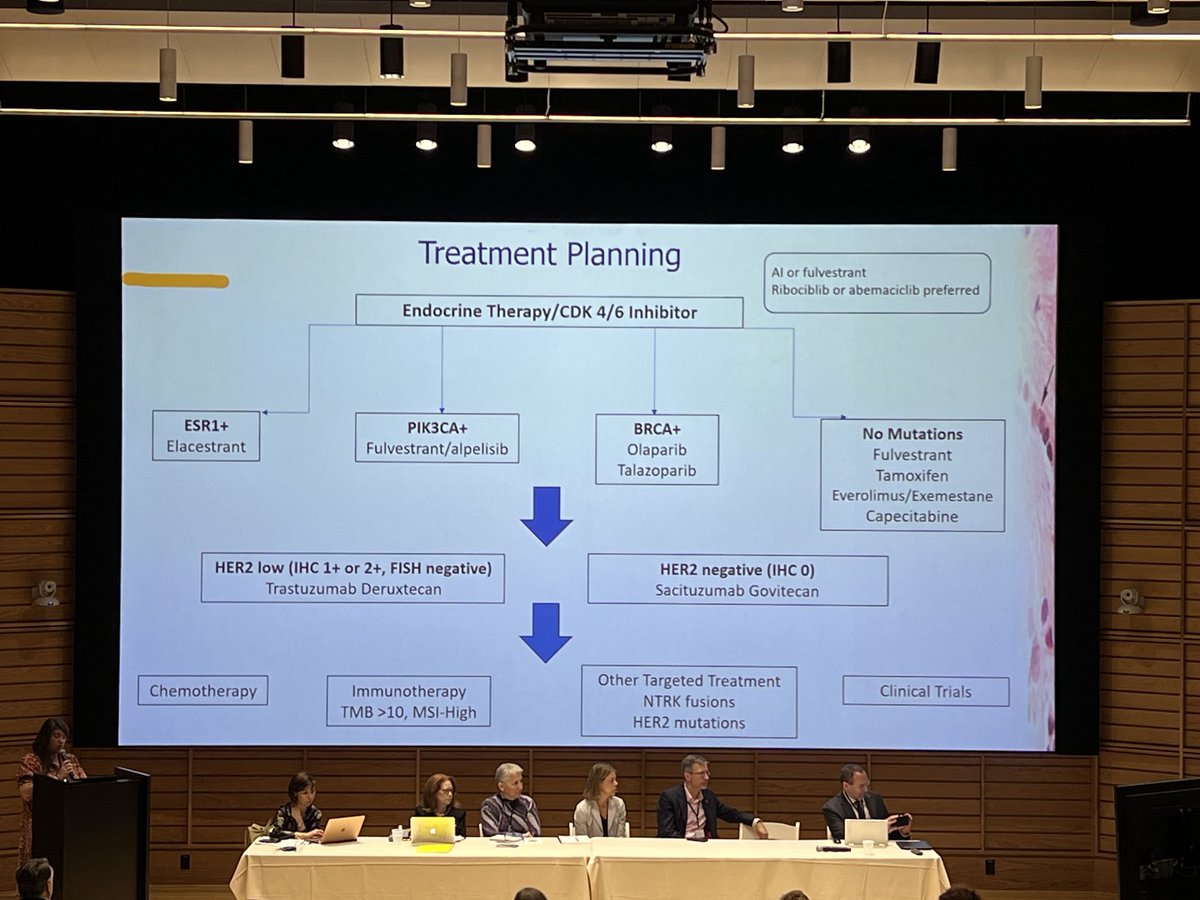 #ILCSymposium#clevelandclinic#BCSM.  Dr Megan Kruse presenting on metastatic lobular bc.  Fabulous presentation