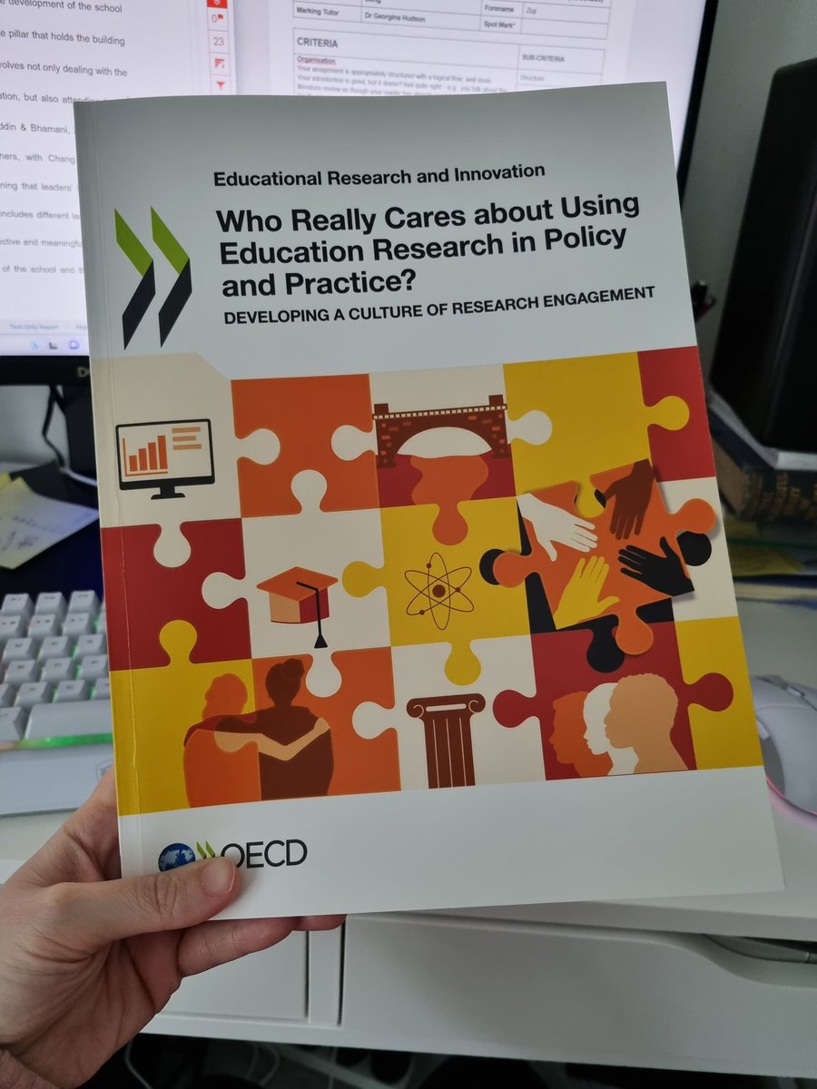 Excited to receive this in the post from the <a href="/OECDEduSkills/">OECD Education</a> Featuring a case study from myself and <a href="/TobyGreany/">Toby Greany</a> detailing some of the fascinating work taking place in Cumbria