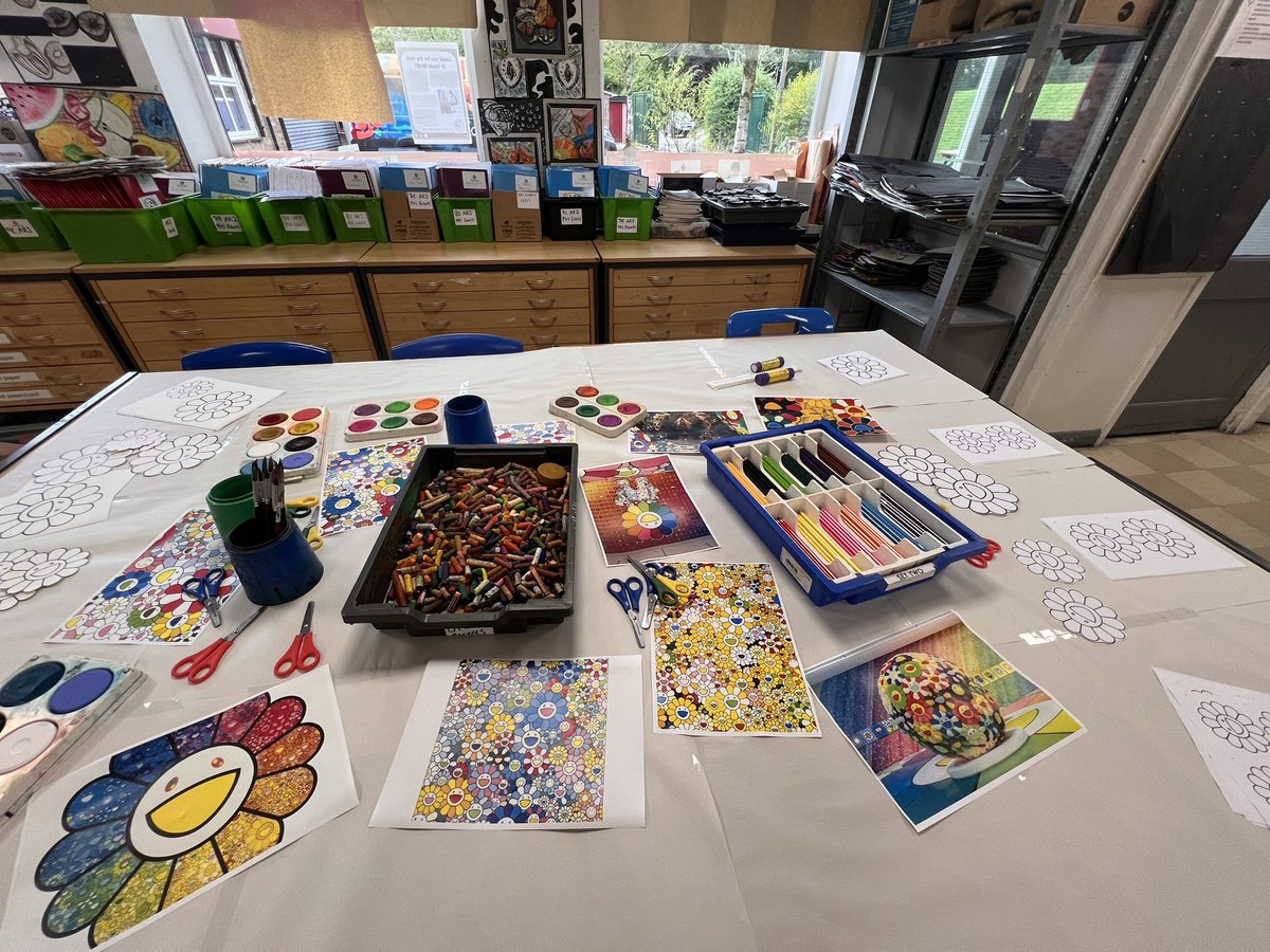 We are all set here in Art for our annual Year 6 open evening! Hope to see many faces! #smithills #artdepartment