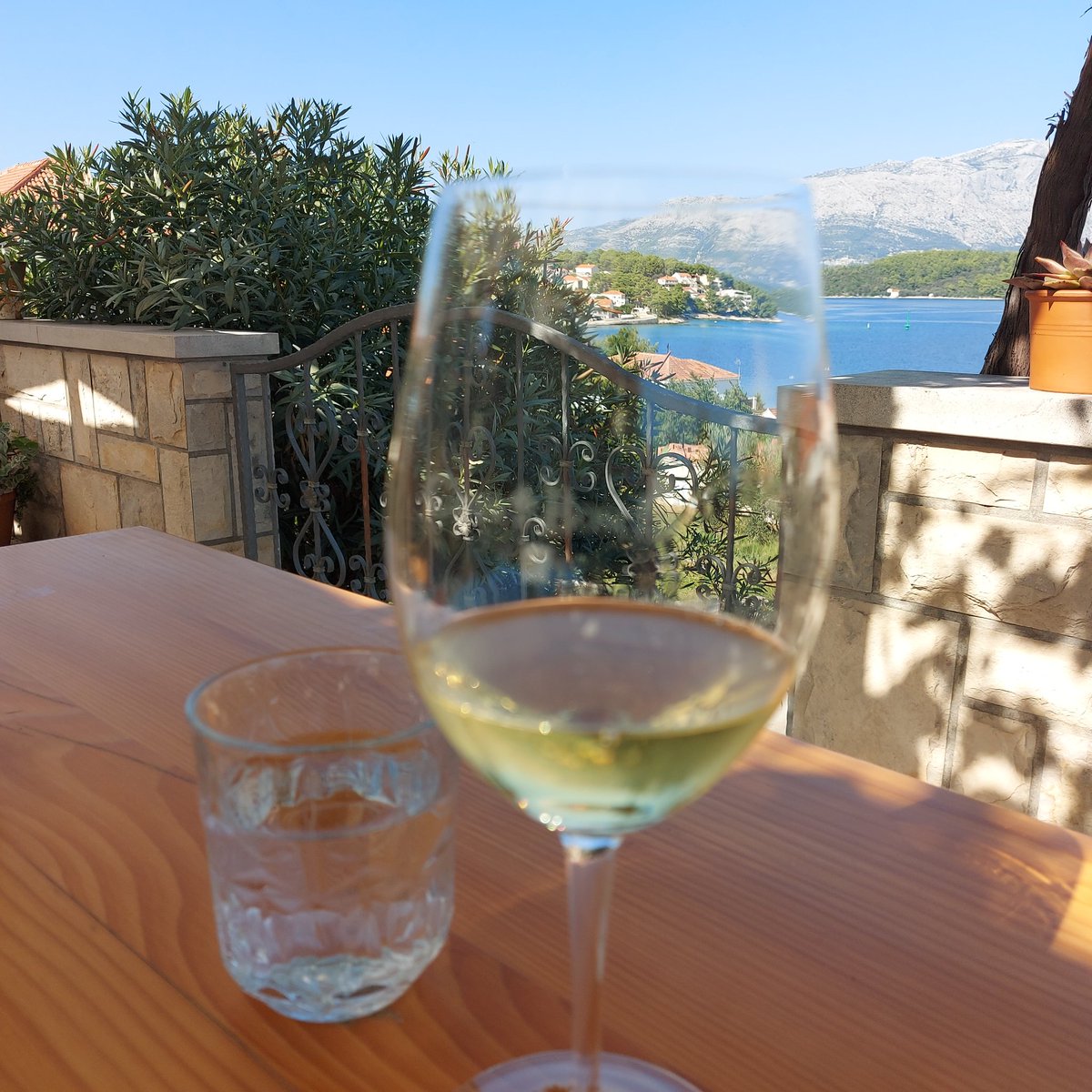 Korcula Island is a great spot for tasting some Croatian wine.