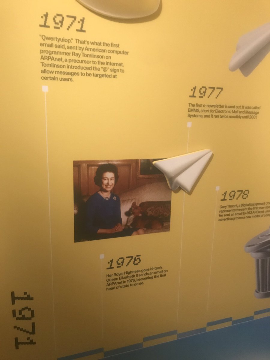 BThompsonEvents's tweet image. Wonderful @Intuit @Mailchimp ‘ email is dead ‘ exhibition opening night event @DesignMuseum ! Thanks very much for the invitation. Best of luck with it over the next 4 weeks!