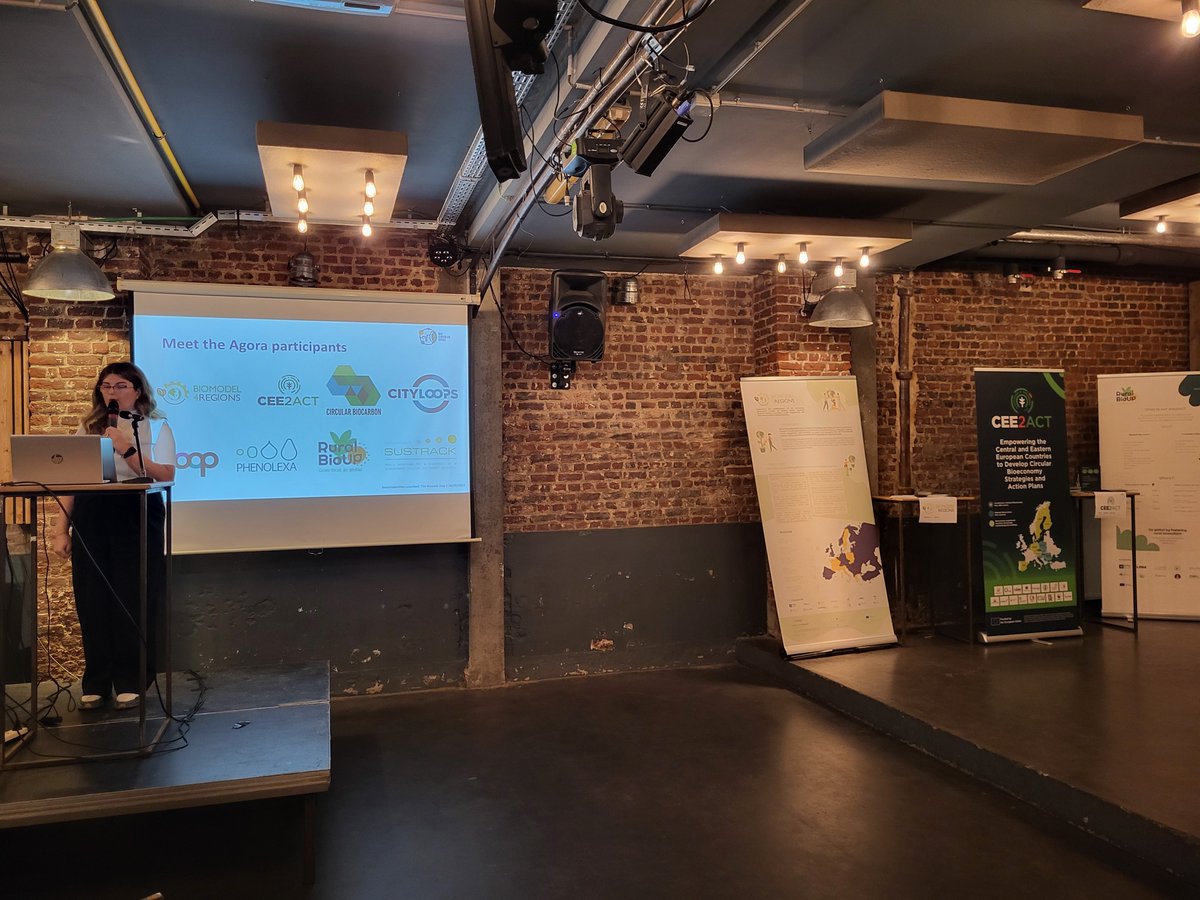 🌿Today <a href="/GreenovateEU/">Greenovate! Europe</a> is promoting CEE2ACT at the <a href="/Biocirc_cities/">Biocircularcities</a> final event in Brussels!

🟢As highlighted by the <a href="/CBE_JU/">Circular Bio-based Europe Joint Undertaking</a>, cities are at the front line of the circular #bioeconomy transition

💡Glad to discover 3 circular value chains and build synergies to boost the bioeconomy