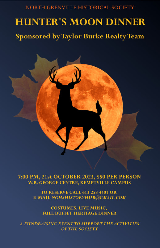 I am truly excited and honored to serve as the sponsor for the North Grenville Historical Society's Hunter's Moon Dinner and Dance! 🌕💃🕺

I invite you to attend this delicious &amp; memorable fundraiser. Together, let's make this event a joyful occasion for all🥂 #NorthGrenville