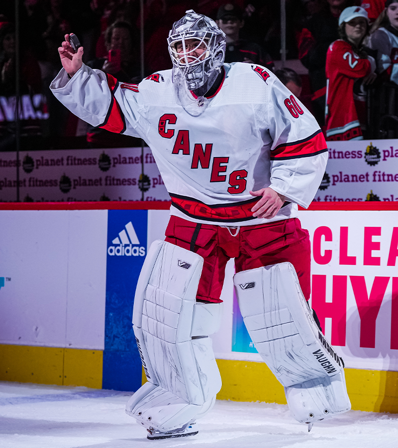 Carolina Hurricanes on X: Best place to watch your son's NHL preseason  debut? Behind the bench ❤️  / X