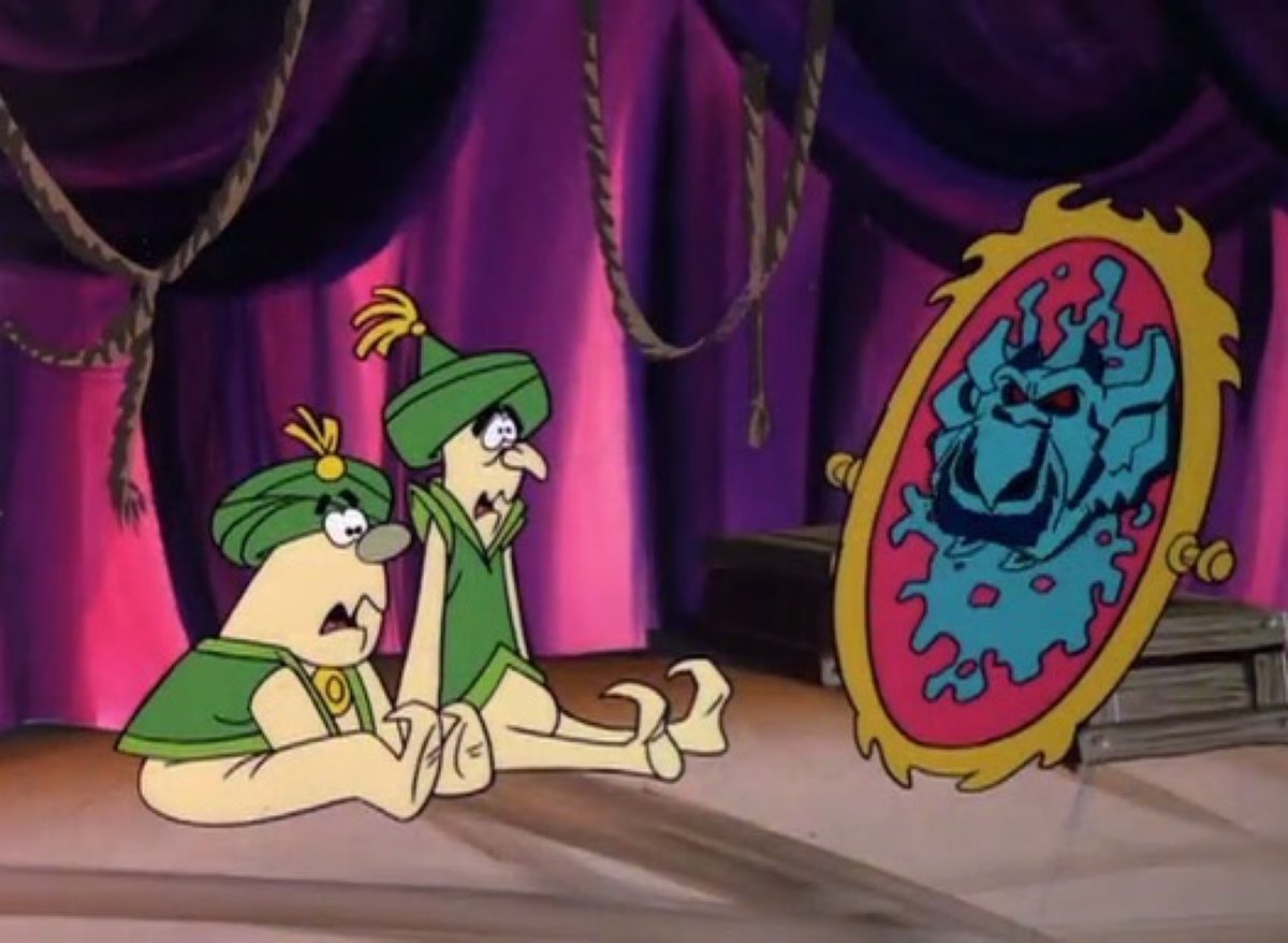 ScoobyandCam's tweet photo. Happy 38th Anniversary to “Reflections in a Ghoulish Eye”. This is episode 4, season 1 of “The 13 Ghosts of Scooby-Doo!”. This episode aired on September 28th, 1985 on ABC.
#ScoobyDoo #13GhostsofScoobyDoo #Daphne #FlimFlam #ScrappyDoo #Shaggy #VincentVanGhoul #ChestofDemons https://t.co/dCcNAoWqHt