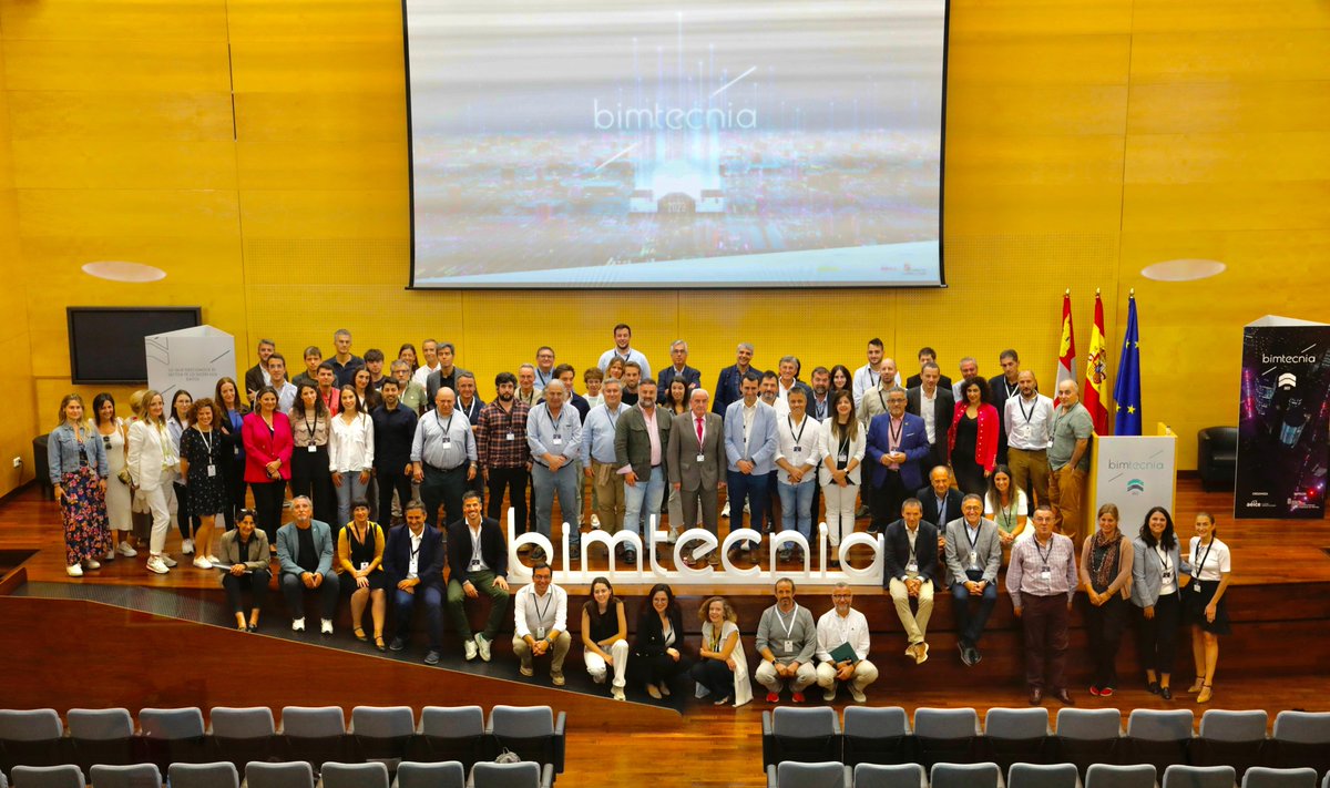 🙌🙌 Gracias a los cerca de 300 asistentes que habéis hecho que esta 8ª edición de #bimtecnia2023, sea todo un éxito ⬆⬆