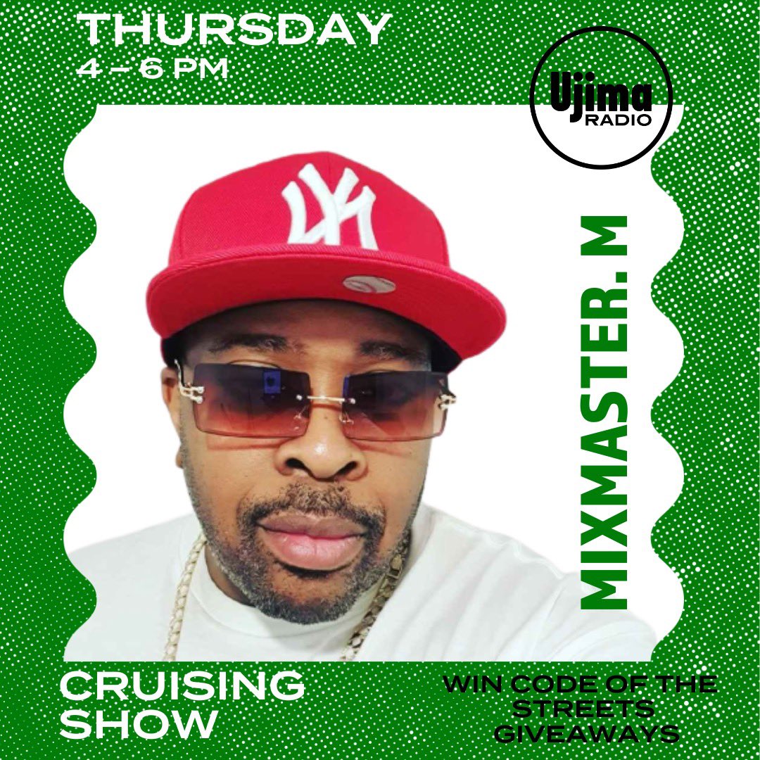 djstylebig's tweet photo. Win tickets today with @djmixmastermuk on The Cruising Show @Ujimaradio 4-6pm, DAB & Online https://t.co/IxVrmapEAY Competition Text Line 07960 - 240 -198. #codeofthestreets #18thanniversary #rnb #hiphop #reggae #soul #ukg https://t.co/v7VuuWrOhG