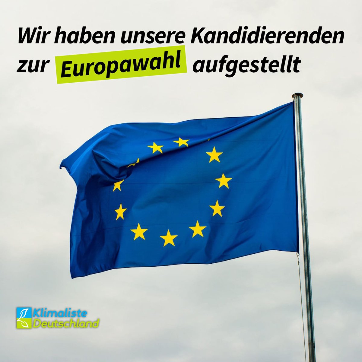 Spitzenkandidatin der Klimaliste für die Europa-Wahl ist die 26-jährige Psychologin Verena Hofmann, die sich im EU-Parlament für eine Gesetzgebung engagieren möchte, die die Verantwortung nicht bei den einzelnen Bürger*innen sucht, sondern bei den großen Emittenten der Industrie.