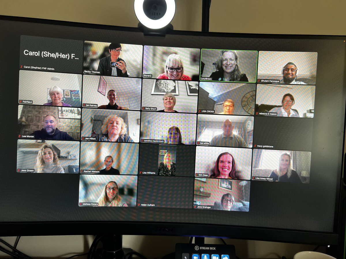Becky (she/her) (@curiousbecks) on Twitter photo A wonderful morning spent with #HealthcareLeaders from <a href="/RotherhamNHS_FT/">The Rotherham NHS FT</a>
So lovely to have some #AHP colleagues on the programme too
Look forward to our #QualityImprovement session next week
#FNFLeadershipDevelopment #WelcomeDay
<a href="/FNightingaleF/">Florence Nightingale Foundation</a> A wonderful morning spent with #HealthcareLeaders from <a href="/RotherhamNHS_FT/">The Rotherham NHS FT</a>
So lovely to have some #AHP colleagues on the programme too
Look forward to our #QualityImprovement session next week
#FNFLeadershipDevelopment #WelcomeDay
<a href="/FNightingaleF/">Florence Nightingale Foundation</a>