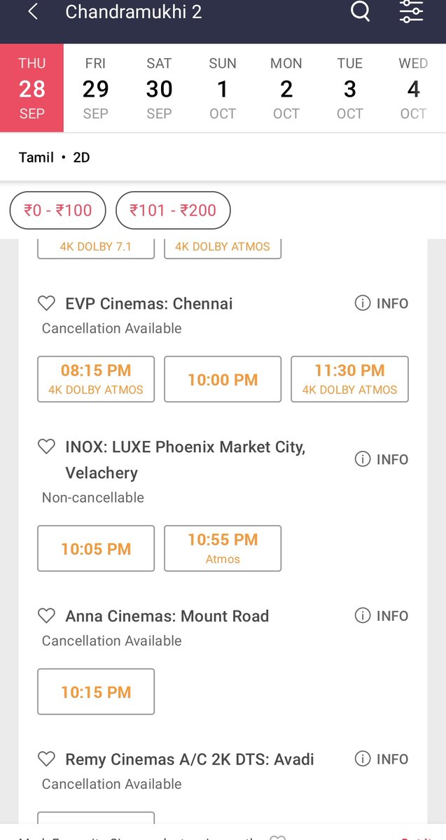 V2Cinemas's tweet photo. #Chandramukhi2 - HOUSEFULL SHOWS. 

@offl_Lawrence @LycaProductions https://t.co/f60Tg5QB2y
