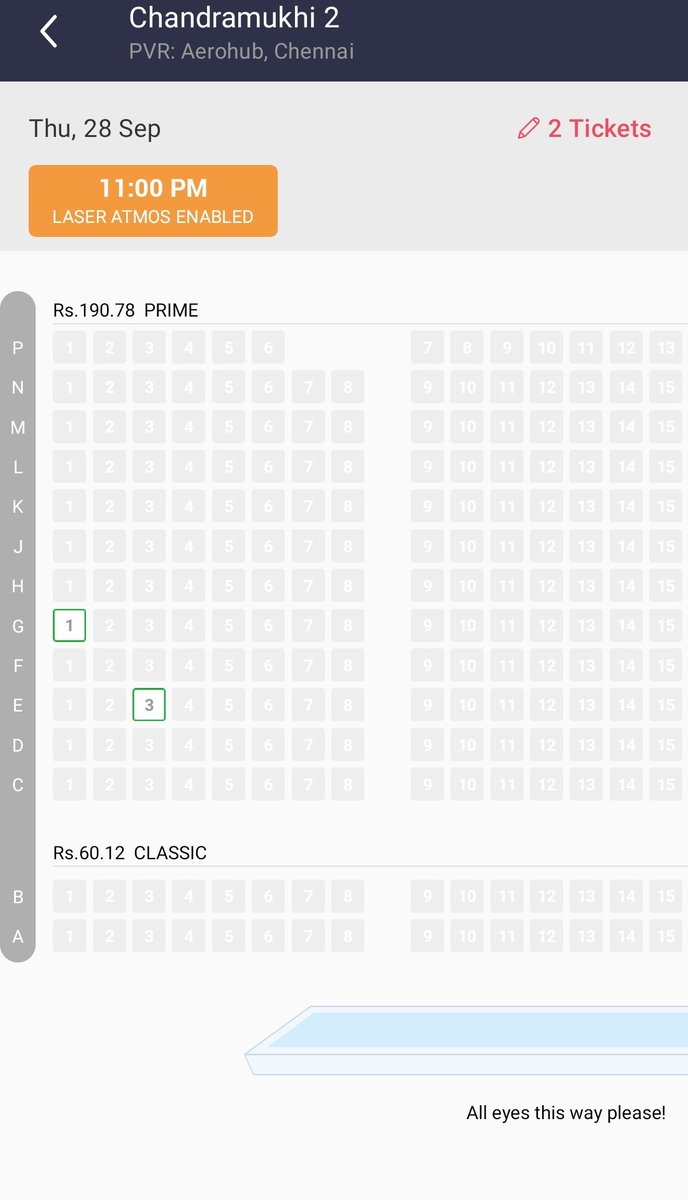 V2Cinemas's tweet photo. #Chandramukhi2 - HOUSEFULL SHOWS. 

@offl_Lawrence @LycaProductions https://t.co/f60Tg5QB2y